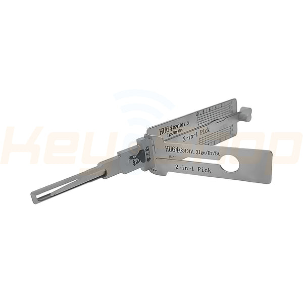 Original Lishi - HU64 (8910) V.3 - Mercedes - Ign/Dr/Bt