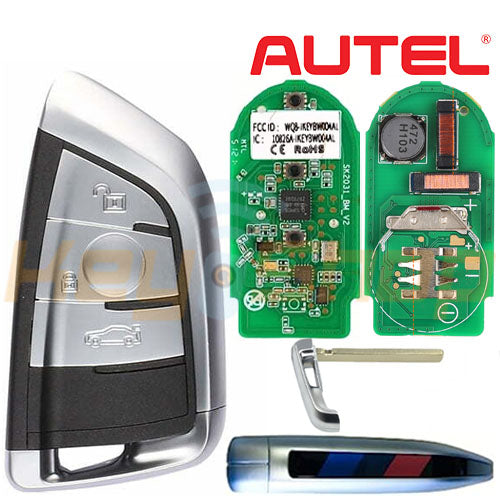 Autel BMW-Style Universal Smart Key | 3-Buttons | HU100R | IKEY | BW003AL