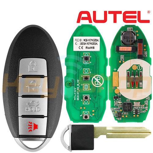 Autel Nissan-Style Universal Smart Key | 4-Buttons | NSN14 | IKEY | NS004AL