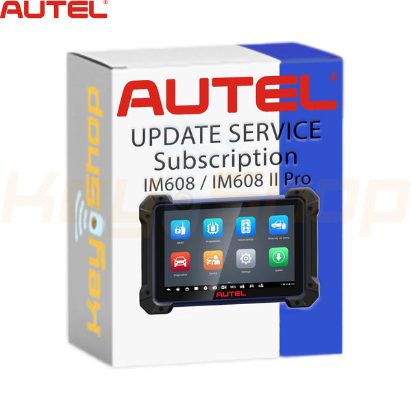 Autel MaxiIM IM608 PRO II / IM608S / IM608 / IM600 1-Year Software Update Service