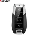 KeyDIY Ferrari-Style Universal Smart Key | 4-Buttons | HU101 | KD | ZB61-4