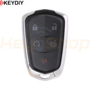 KeyDIY Cadillac-Style Universal Smart Key | 5-Buttons | HU100 | KD | ZB05-5