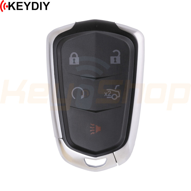 KeyDIY Cadillac-Style Universal Smart Key | 5-Buttons | HU100 | KD | ZB05-5