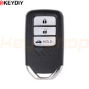 KeyDIY Honda-Style Universal Smart Key | 3-Buttons | HON66 | KD | ZB10-3