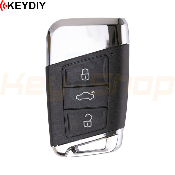 KeyDIY Volkswagen / Skoda / Seat MQB-Style Universal Smart Key | 3-Buttons | HU162T | KD | ZB17-3