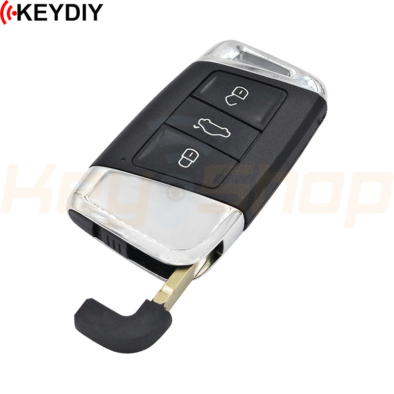 KeyDIY Volkswagen / Skoda / Seat MQB-Style Universal Smart Key | 3-Buttons | HU162T | KD | ZB17-3