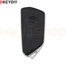 KeyDIY Volkswagen / Skoda / Seat / Cupra-Style Wireless Universal Flip Remote Remote | 3-Buttons | KD | NB33
