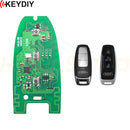 KeyDIY 2016+ Audi A8-Style Universal Smart Key "PCB Only" | 3-Buttons | KD | MLB08-03