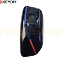 KeyDIY 2010-2024 BMW-Style Universal Smart Key U-Chassis | 4-Buttons | CAS4/FEM/BDC/BDC2/BDC3 | HU100R | KD | ZB-FGB57