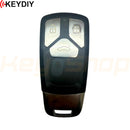 KeyDIY Audi-Style Universal Smart Key | 3-Buttons | HU162T | KD | ZB26-3