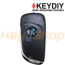 KeyDIY Citroen / Peugeot-Style Wired Universal Flip Remote Key | 3-Buttons | KD | B11-3