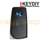 KeyDIY Toyota-Style Wired Universal Flip Remote Key | 3-Buttons | KD | B13-3