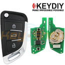 KeyDIY Wired Universal Flip Remote Key | 3-Buttons | KD | B29