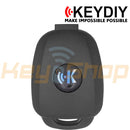 KeyDIY Toyota-Style Wired Universal Remote Head Key | 2-Buttons | KD | B35-2