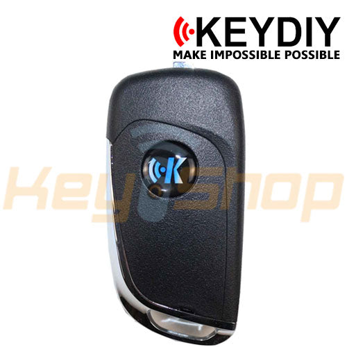 KeyDIY DS/Citroen/Peugeot-Style Wireless Universal Flip Remote Key | 3-Buttons | KD | NB11-3