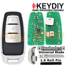 KeyDIY Audi-Style Universal Smart Key | 3-Buttons | KD | ZB08-3