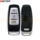 2016+ Audi A8 Smart Key "Silver" | 3-Buttons | MLB | HU162T | 434MHz | MLB08-03 (KeyDIY-Aftermarket)