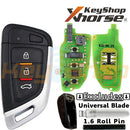 Xhorse Universal Smart Key | 3-Buttons | VVDI | XSKF01 (Colored)