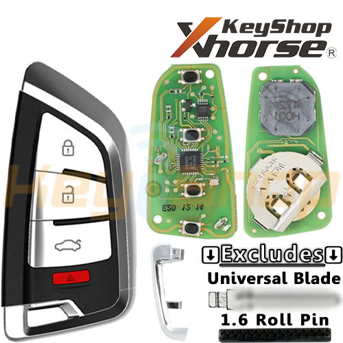 Xhorse Universal Smart Key | 4-Buttons | VVDI | XSKF20