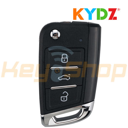 KYDZ Volkswagen/Skoda/Seat MQB-Style Universal Smart Key | 3-Buttons | ZN04-3