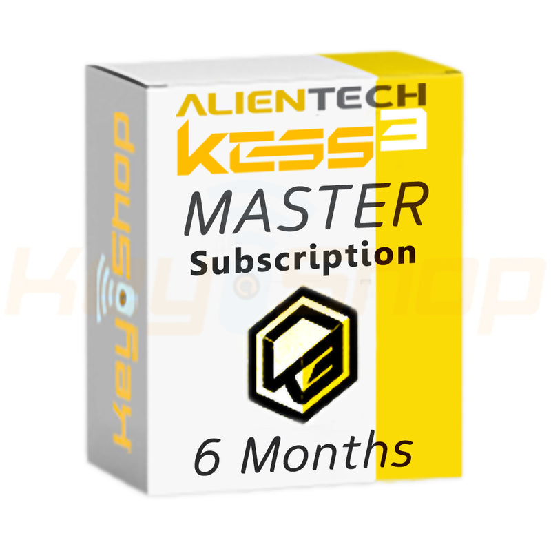 KESS3 Master 6 Months Subscription - Allows updates, support, and promotions