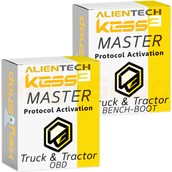 KESS3 Master Software - Full TRUCK&TRACTOR (OBD+Bench-Boot) Bundled Protocols activation