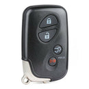 Lexus Smart Key | ID4D | 4-Buttons | TOY2 | 315MHz (Aftermarket)