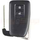 Smart Key Shell / LEXUS FBA / 2 Buttons / 0020-Shape Aftermarket (2013-2019)