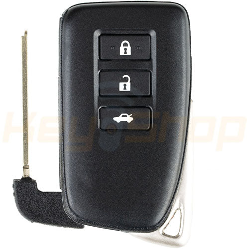 Smart Key Shell / LEXUS FBA / 3 Buttons with Trunk / 0020-Shape Aftermarket (2013-2019)