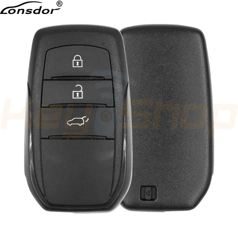 2021+ Toyota Corolla Smart Key | ID4A | 3-Buttons | TOY2 | 434MHz | LT30 (Lonsdor-Aftermarket)