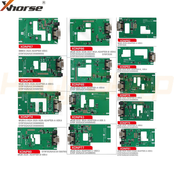MQB48 Solder-Free Adapter Set for Multi-Prog/VVDI Prog/Key Tool Plus
