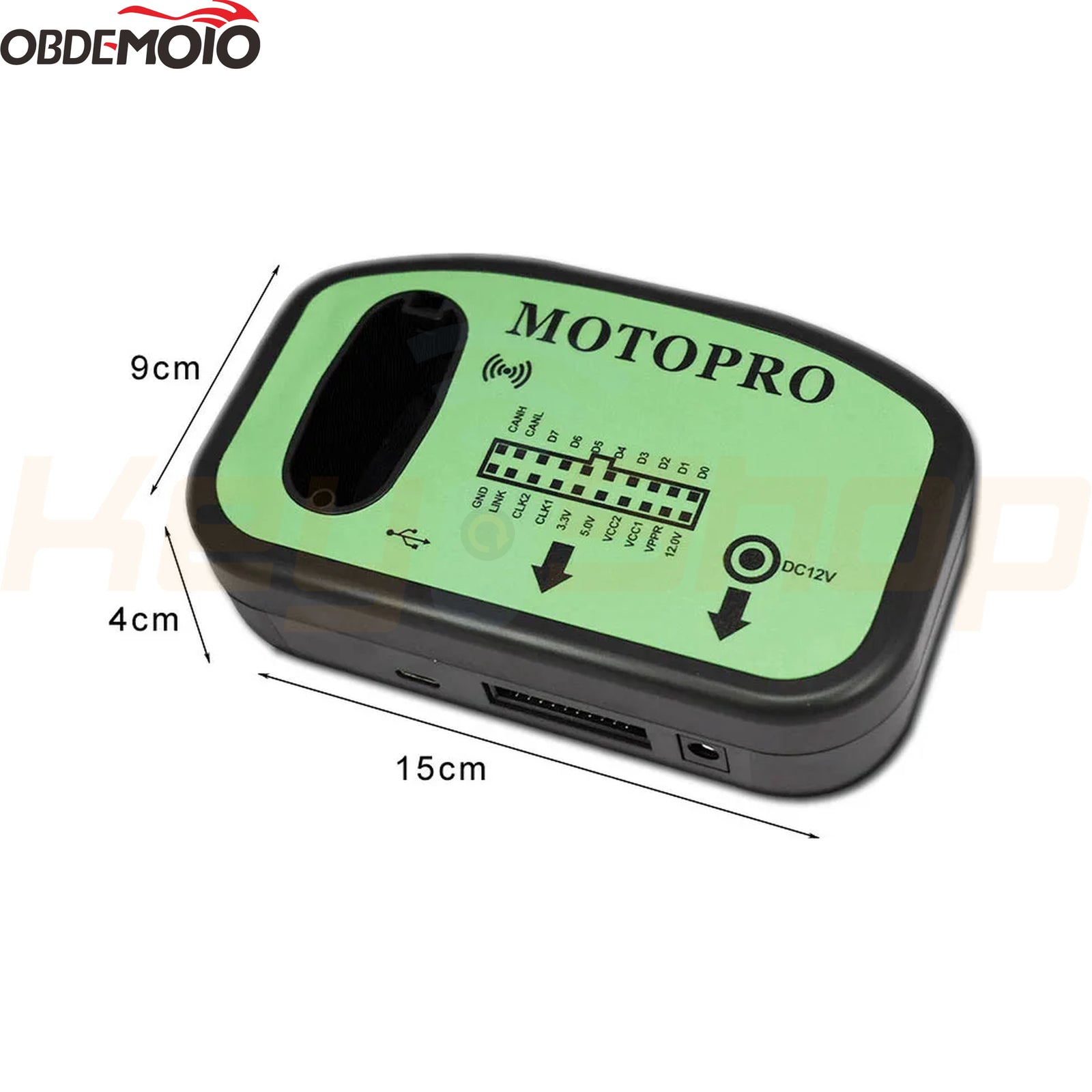 MOTOPRO - Motorcycle Memory Programmer for Keys (1⁄4 the price of TMPr