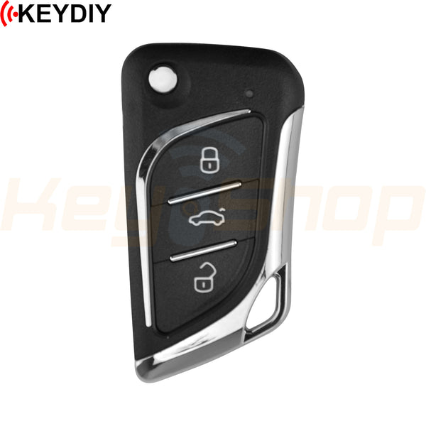 KeyDIY Lexus-Style Wireless Universal Flip Remote Key | 3-Buttons | KD | NB30