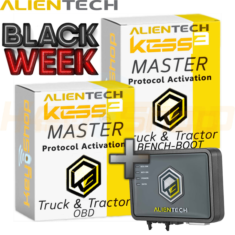 KESS3 Programmer + Master Software - Full TRUCK&TRACTOR (OBD+Bench-Boot) Bundle [BLACK FRIDAY]