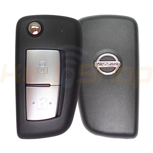 2014+ Nissan Flip Remote Key | ID4A | 2-Buttons | NSN14 | 433MHz (OEM)