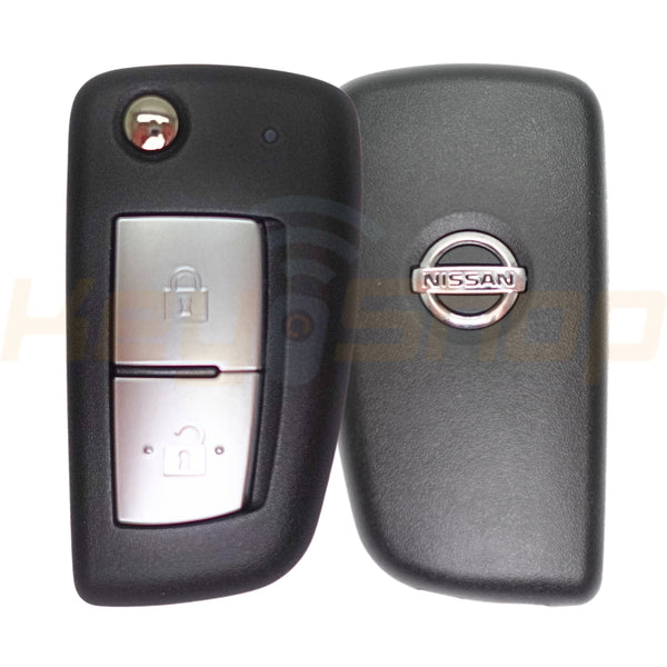 2014+ Nissan Flip Remote Key | ID46 | 2-Buttons | NSN14 | 433MHz | H0561-BA60C (OEM)