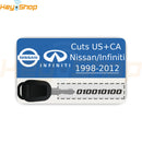 Code Service - Nissan / Infiniti 1998-2012 USA & Canada: Key Cutting Code (Limited Hours)