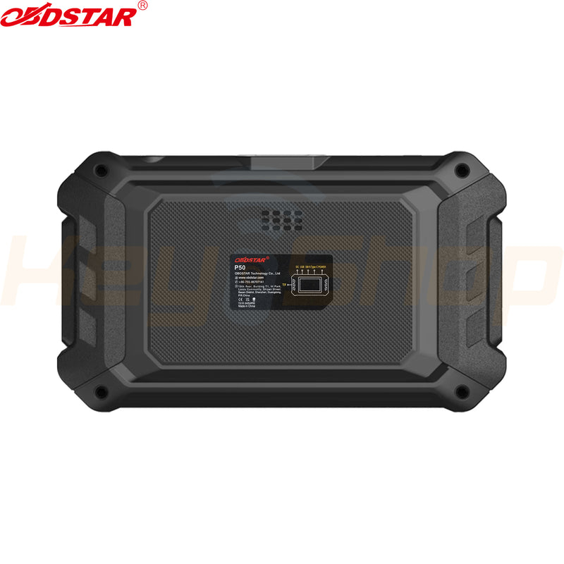 OBDSTAR P50 – The Ultimate SRS tool - Airbag + SAS + BMS Reset, Fault Code Management & ECU Processing