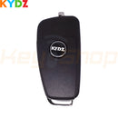 KYDZ Audi-Style Wireless Universal Flip Remote Key | ID48 | 3-Buttons | YX-DS3-48