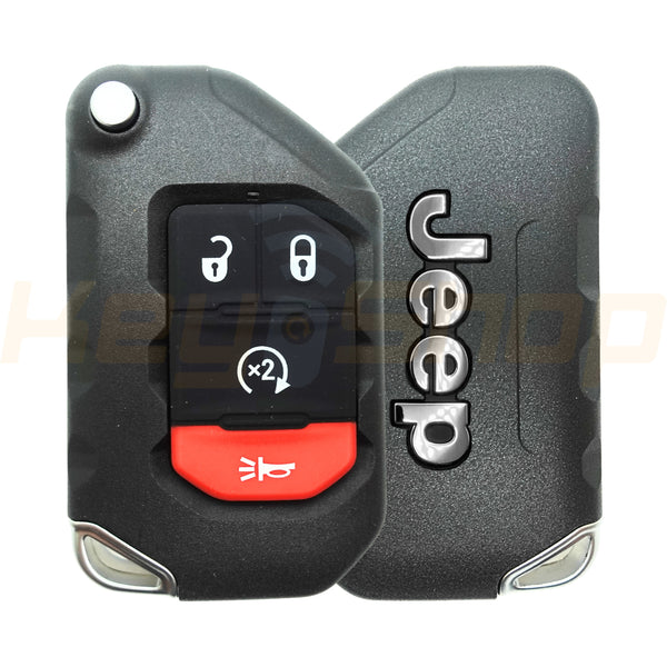 2019+ Jeep Wrangler Smart Flip Key | ID4A | 4-Buttons | SIP22 | 434MHz (OEM)