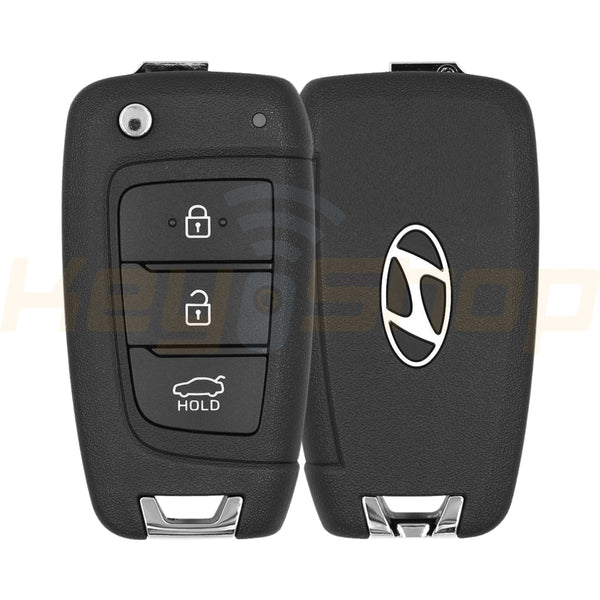 2024+ Hyundai Accent Flip Remote Key | ID8A | 3-Buttons | HYN14 | 434MHz | AY000 (OEM)