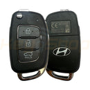 2023+ Hyundai i20 / Bayon Flip Remote Key | ID8A | 3-Buttons | KK12 | 434MHz | Q0100 (OEM)
