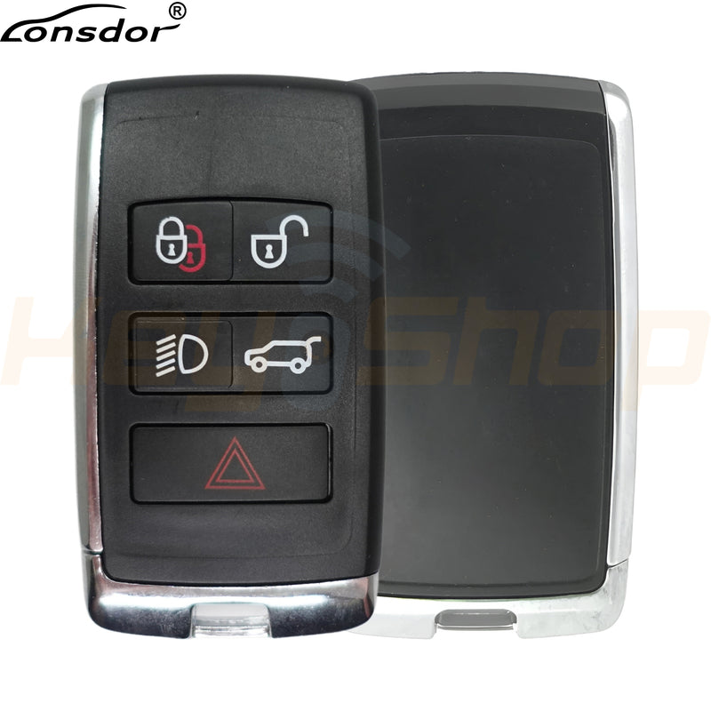 -2018+ Jaguar / Land Rover Smart Key | 5-Buttons | HU101 | 315/433MHz | ID Modifiable (Lonsdor-Aftermarket)