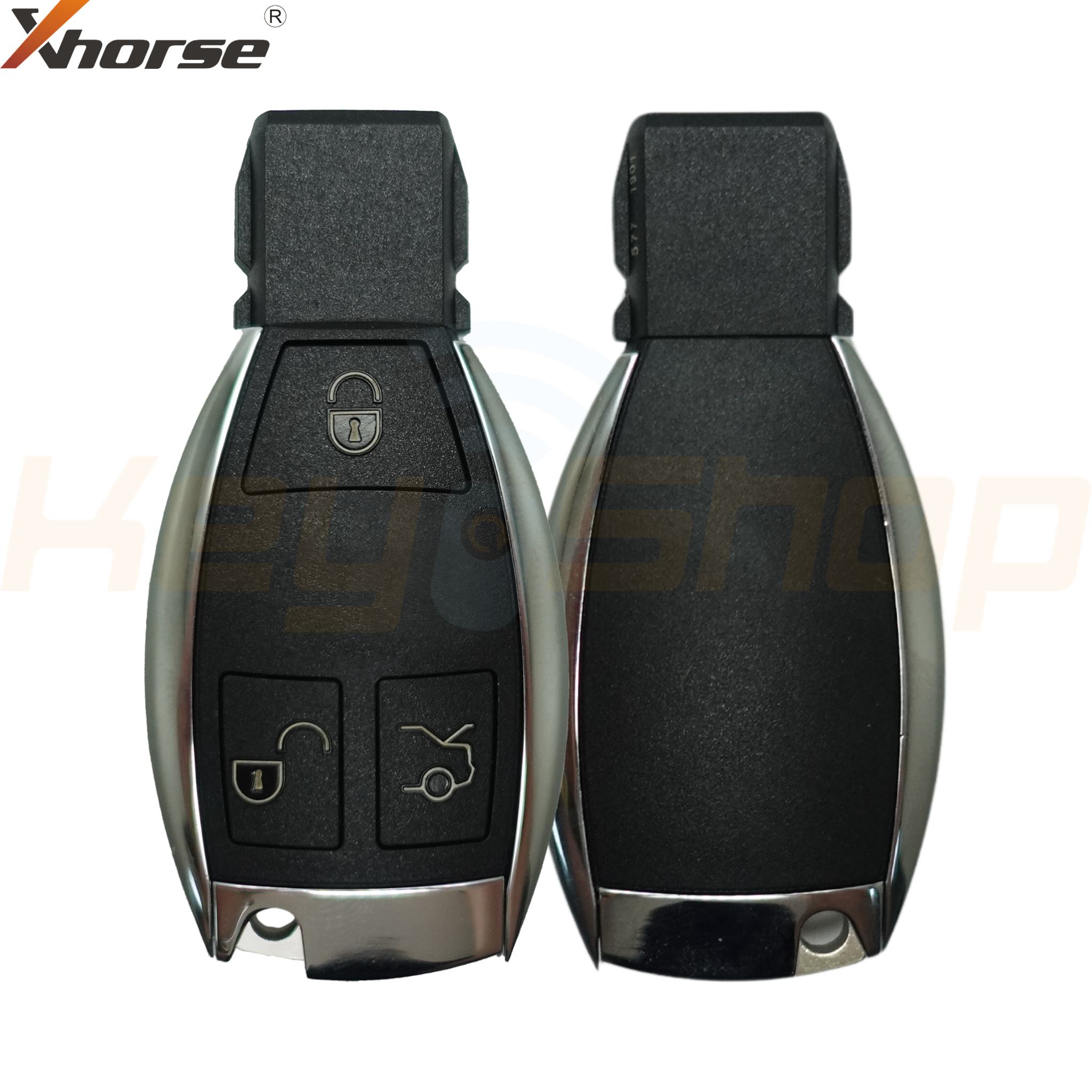 1996-2018 Mercedes BE Pro Slot Key | 3-Buttons | FBS3 | HU64 | 315/434