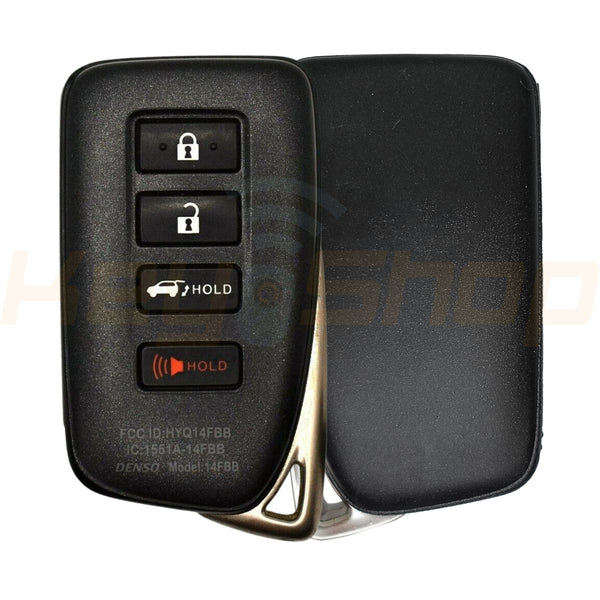 2016-2019 Lexus RX USA Model Smart Key | ID8A | 4-Buttons | TOY2 | 315MHz (Aftermarket)