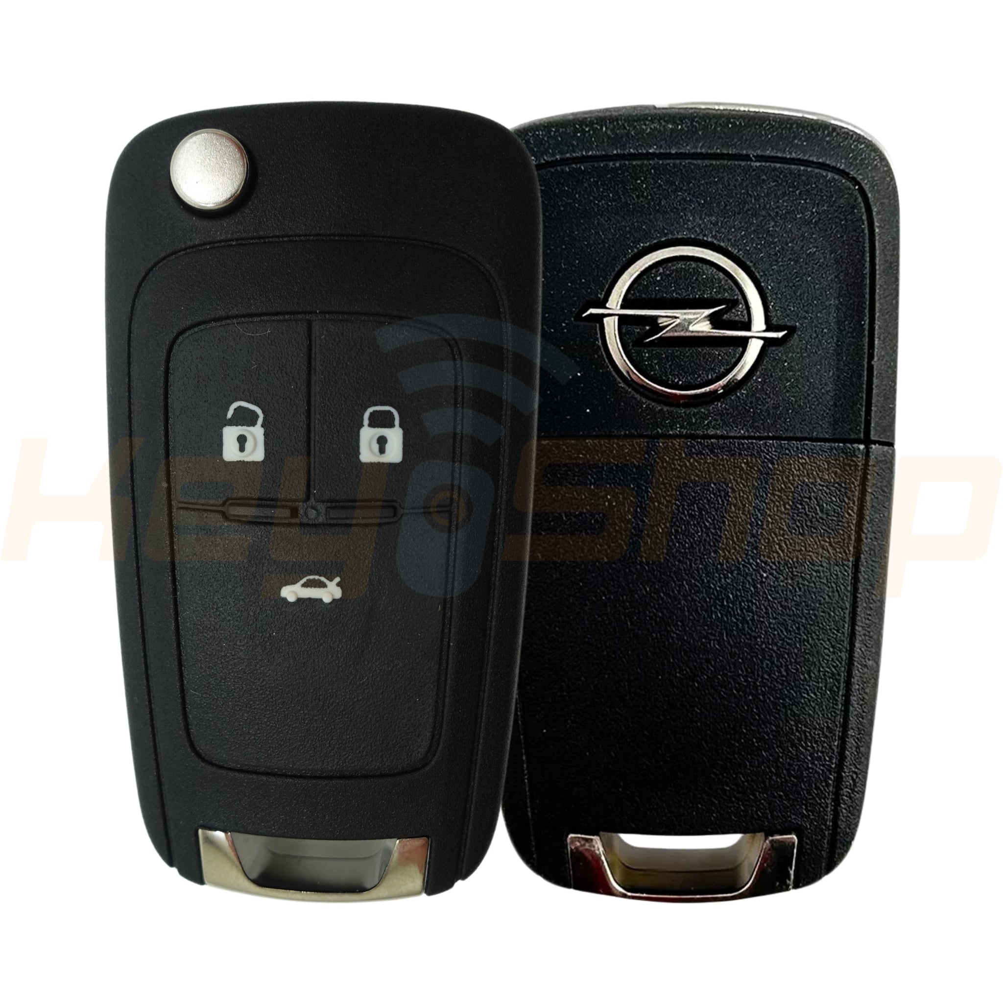 Opel Astra J Flip Remote Key | ID46 | 3-Buttons | HU100 | 433MHz | 133