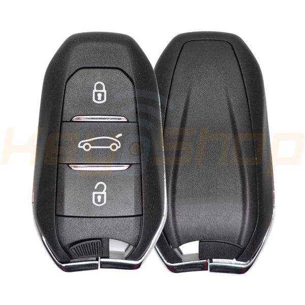 Aftermarket Citroen / 2016-2019/ Smart key / ID4A / 3-B / CR2032 / HU83 / FCC: IM2A / 433MHZ