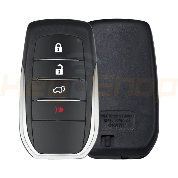 2022+ Toyota Rav4 Smart Key | ID8A | 4-Buttons | TOY2 | 433MHz (Aftermarket)
