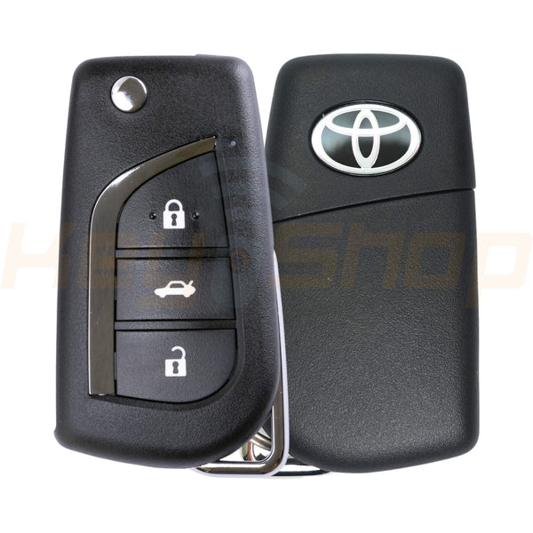 2019+ Toyota Corolla Flip Remote Key | ID8A | 3-Buttons | TOY51 | 434MHz (OEM)
