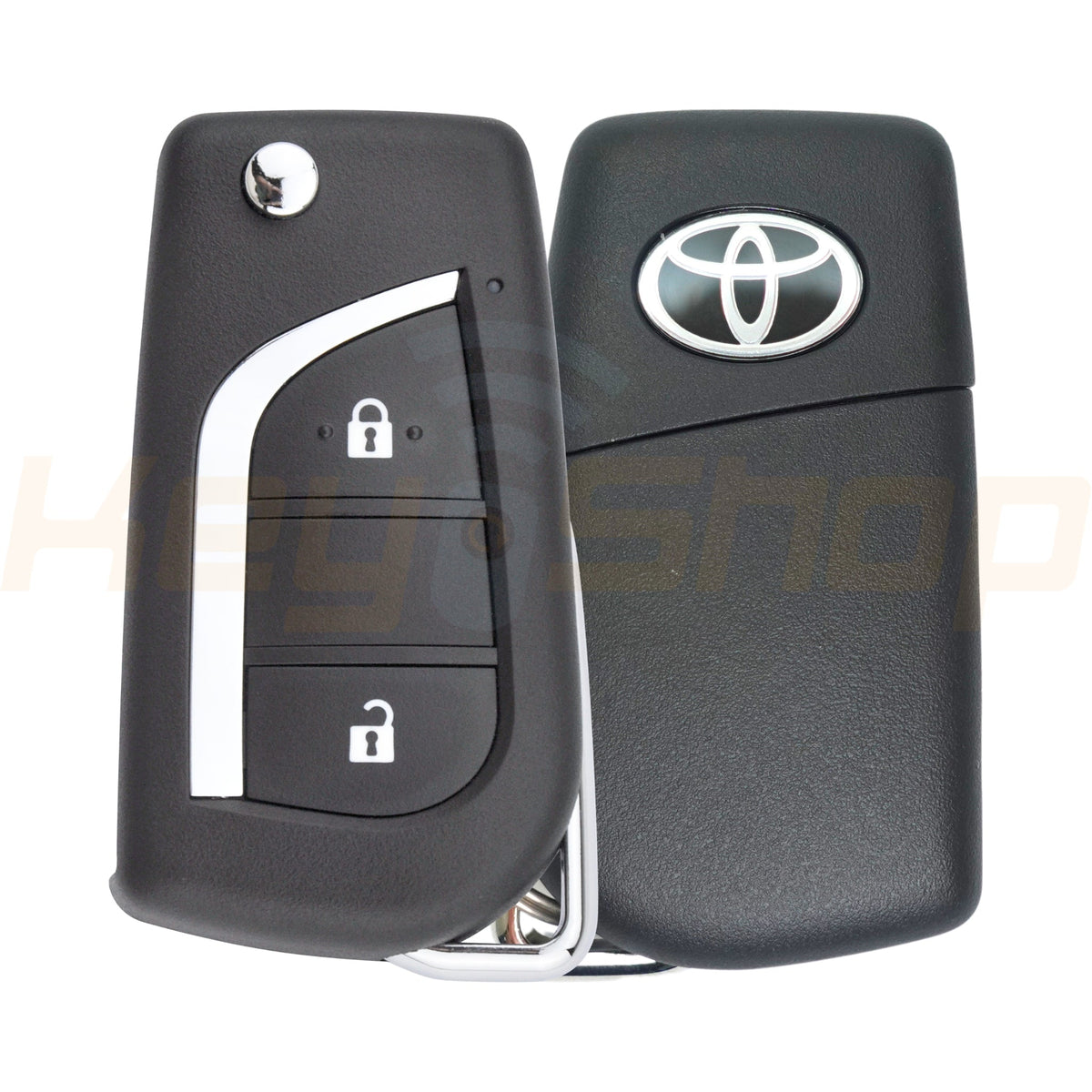 2016+ Toyota Hilux Flip Remote Key | ID8A | 2-Buttons | TOY51 | 434MH